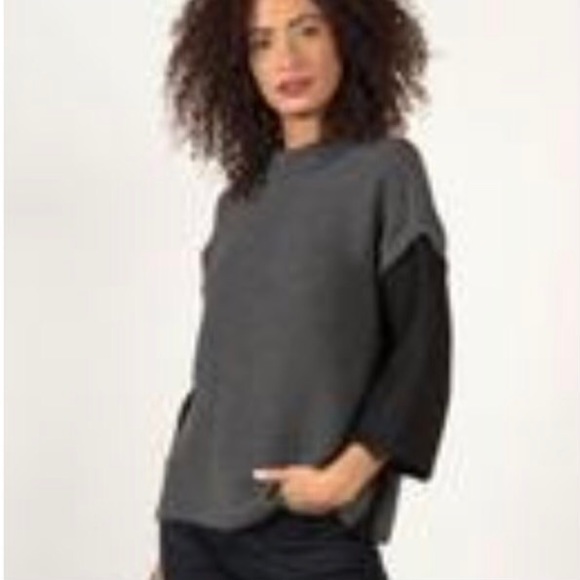 ✨HOST PICK✨Indigenous Sweater black/grey XS organic - Picture 3 of 4